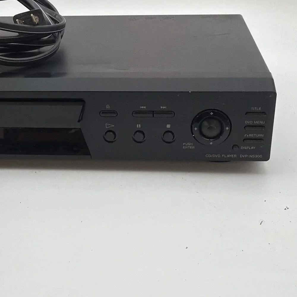Sony DVP-NS300 DVD CD Player Dolby Digital DTS Tested Works